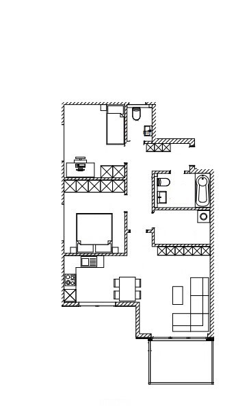 Grundriss WE8