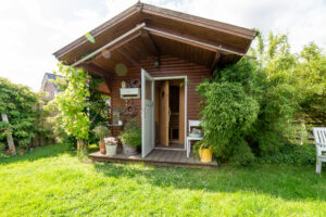 Gartenhaus mit Sauna