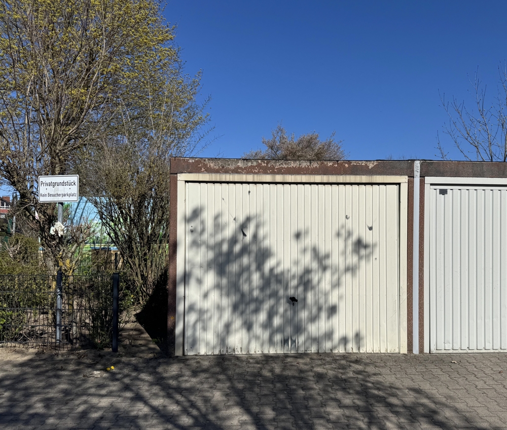 Vermietete Garage