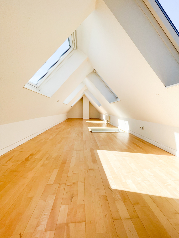 Ausgebauter Spitzboden
