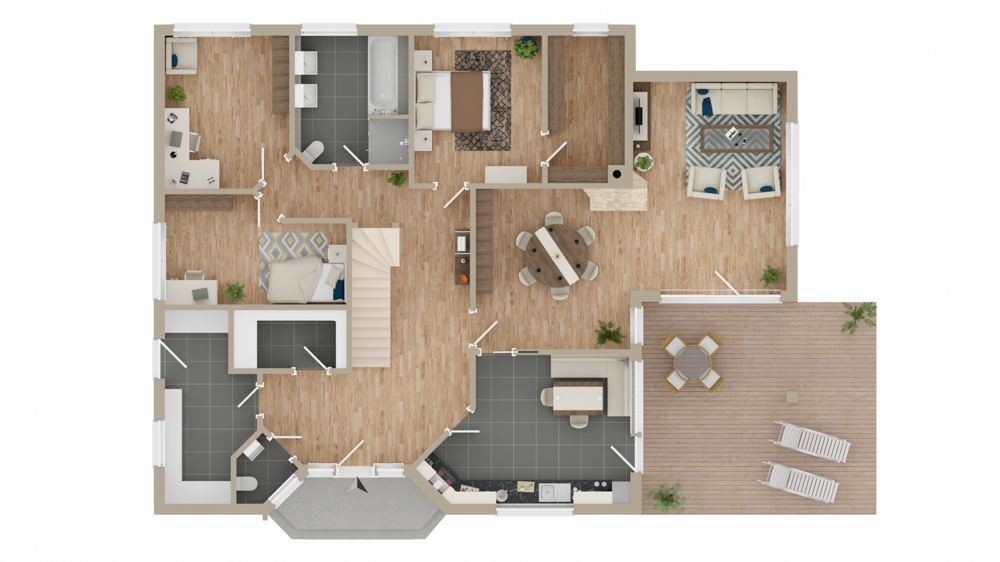 Grundriss EG