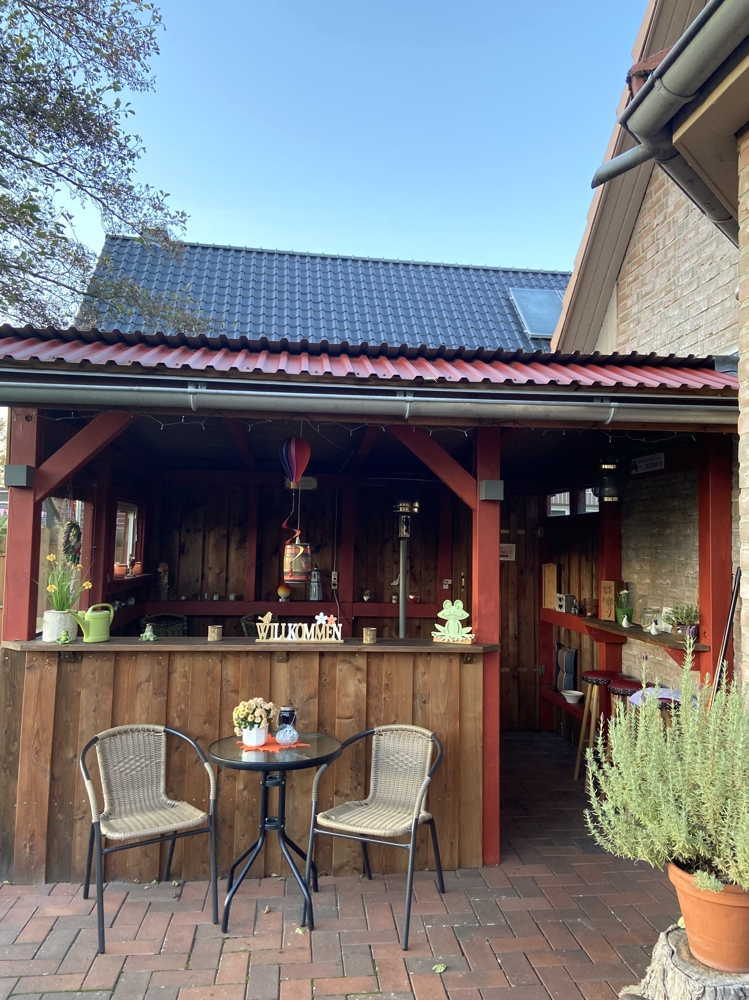 Überdachte Terrasse