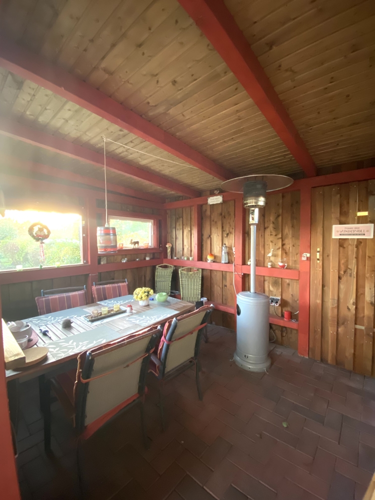 Überdachte Terrasse