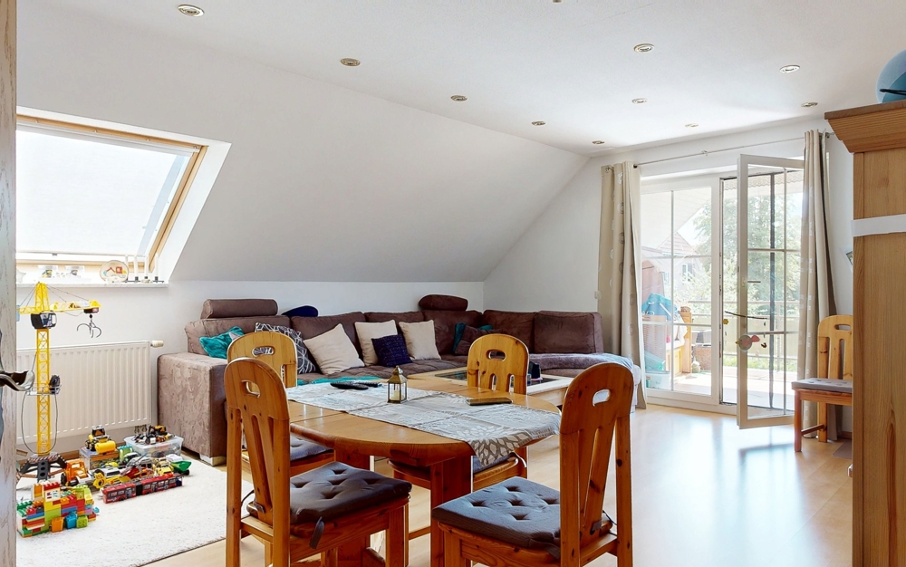 Wohn- und Esszimmer Einliegerwohnung