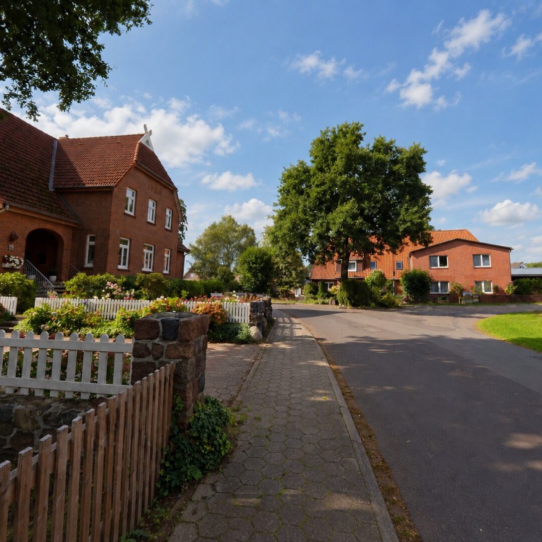 Backsteinhaus an der Dorfstraße in Roydorf – Immobilienmakler Roydorf - Neubauer Immobilien