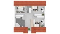 Neuwertiges Einfamilienhaus in Tespe - perfekt für Sie und Ihre Lieben! - Grundriss Dachgeschoss