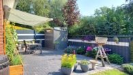 Attraktive Doppelhaushälfte aus 2001 mit bezauberndem Garten im ländlichen Tangendorf - Terrasse